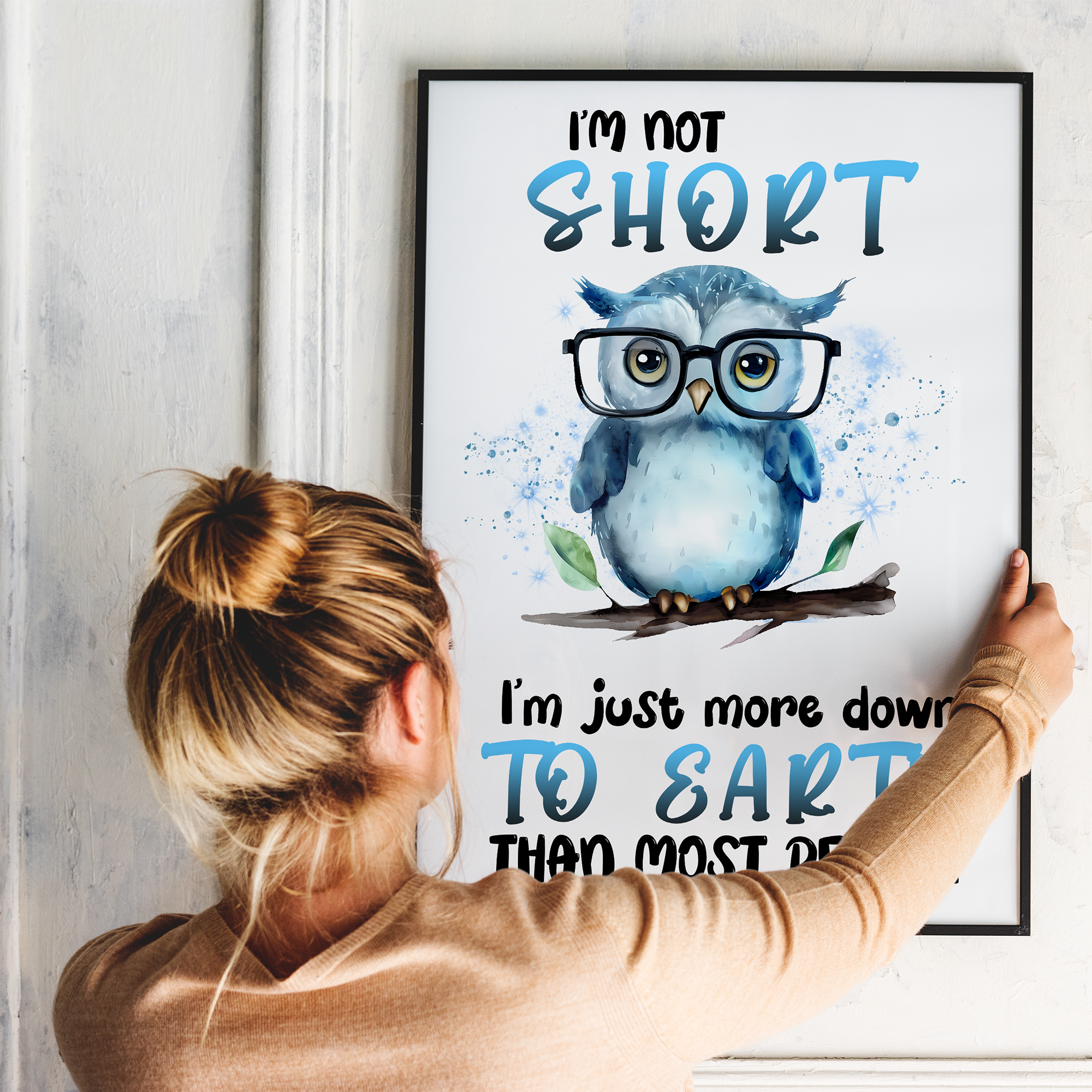 Sjov citat - plakat 1 - Just Karikatur