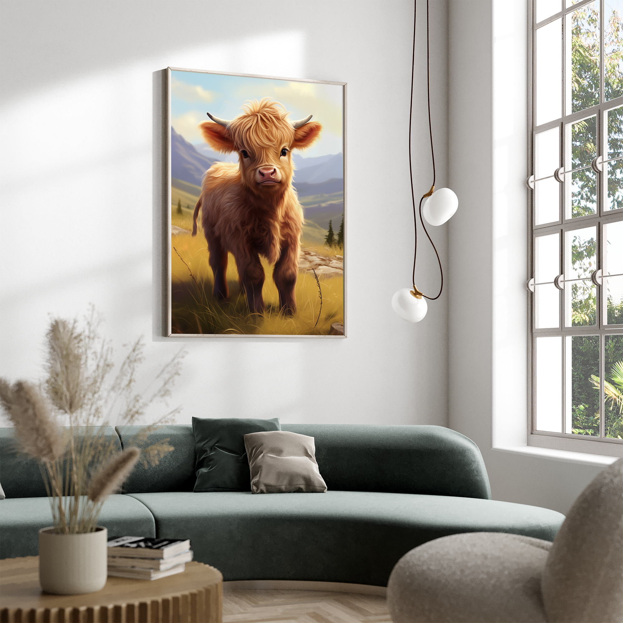 Highland Cattle - plakat 3 - Just Karikatur