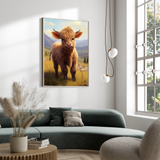Highland Cattle - plakat 3 - Just Karikatur