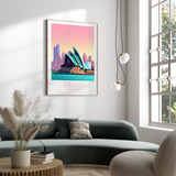 Sydney Opera House - plakat - Just Karikatur