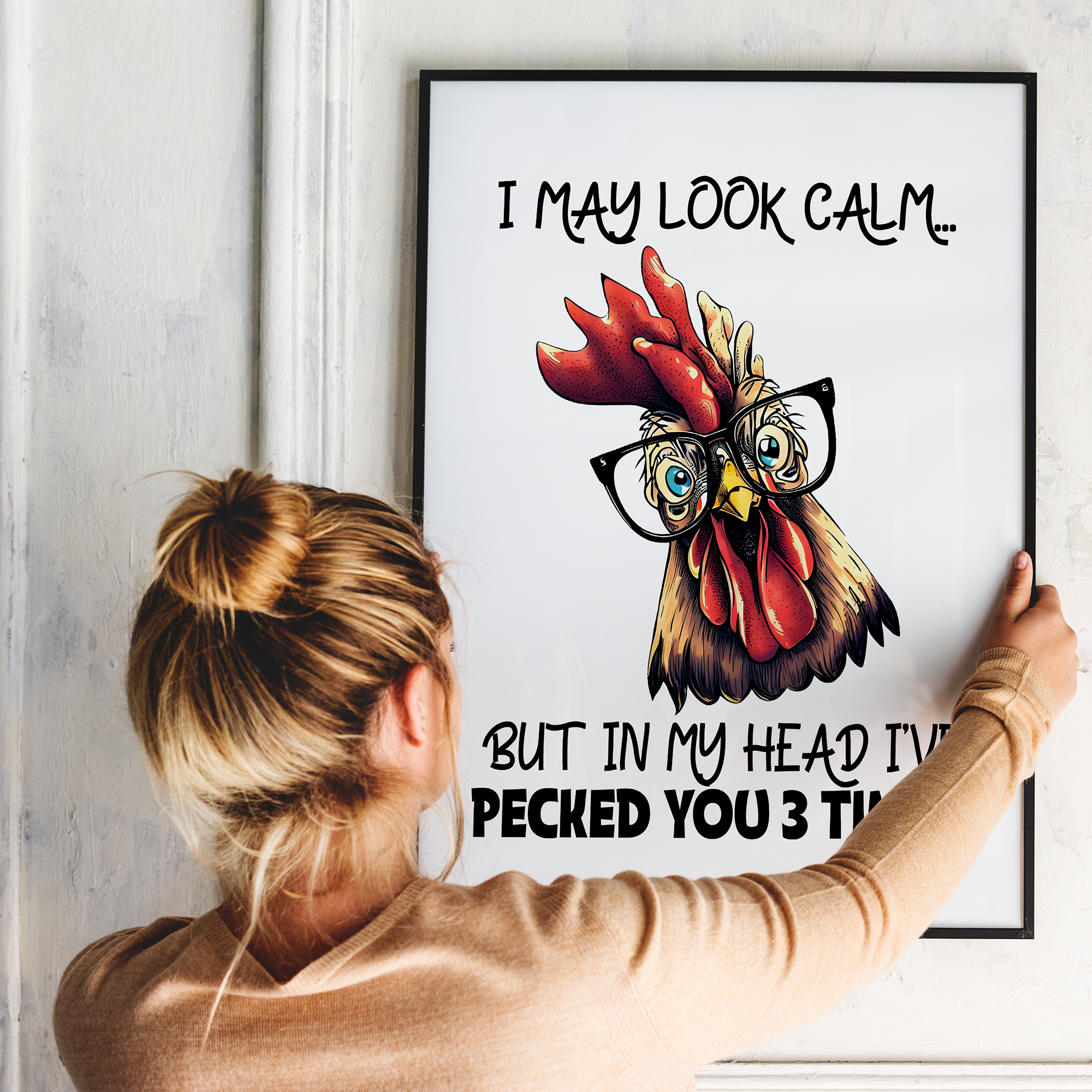 Sjov citat - plakat 20 - Just Karikatur