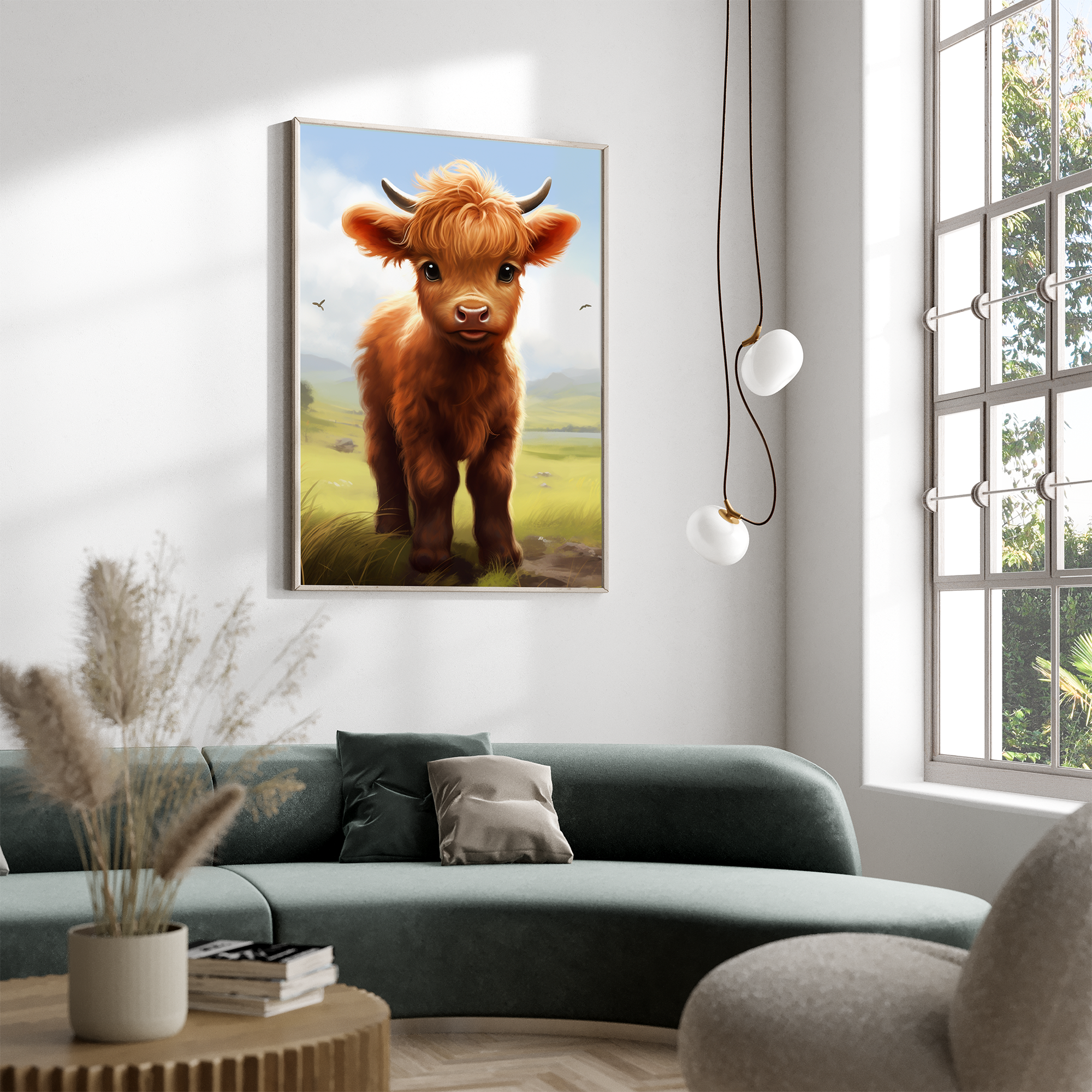 Highland Cattle - plakat 2 - Just Karikatur