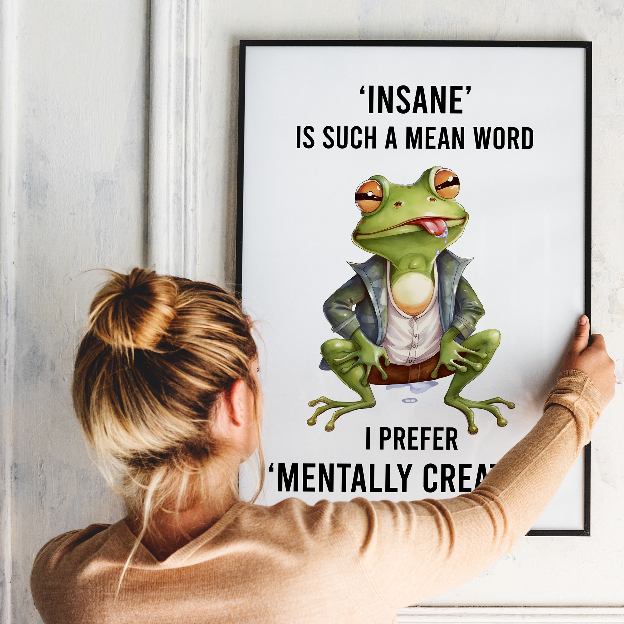 Sjov citat - plakat 13 - Just Karikatur