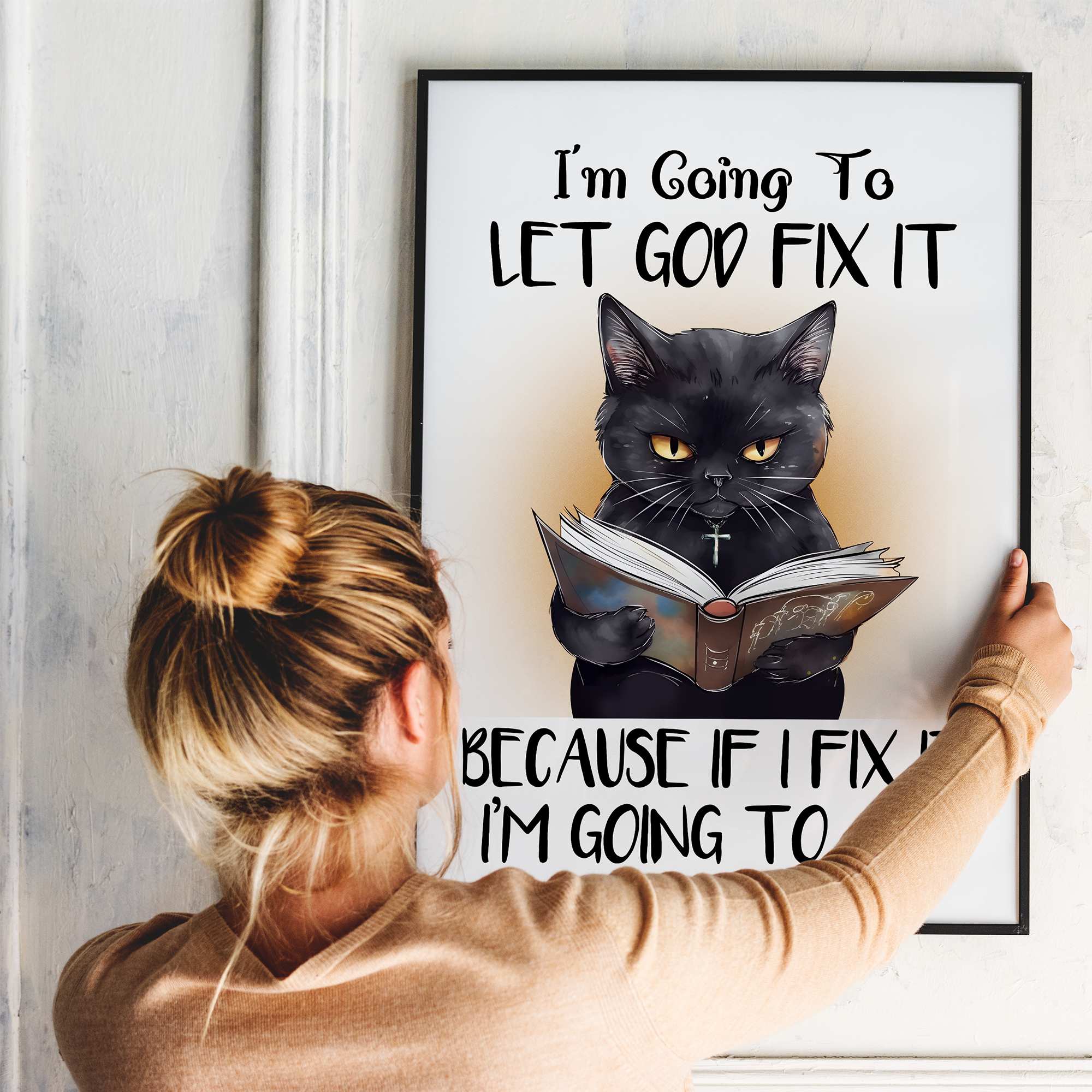 Sjov citat - plakat 3 - Just Karikatur