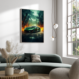 Futuristisk Lamborghini - plakat 8 - Just Karikatur