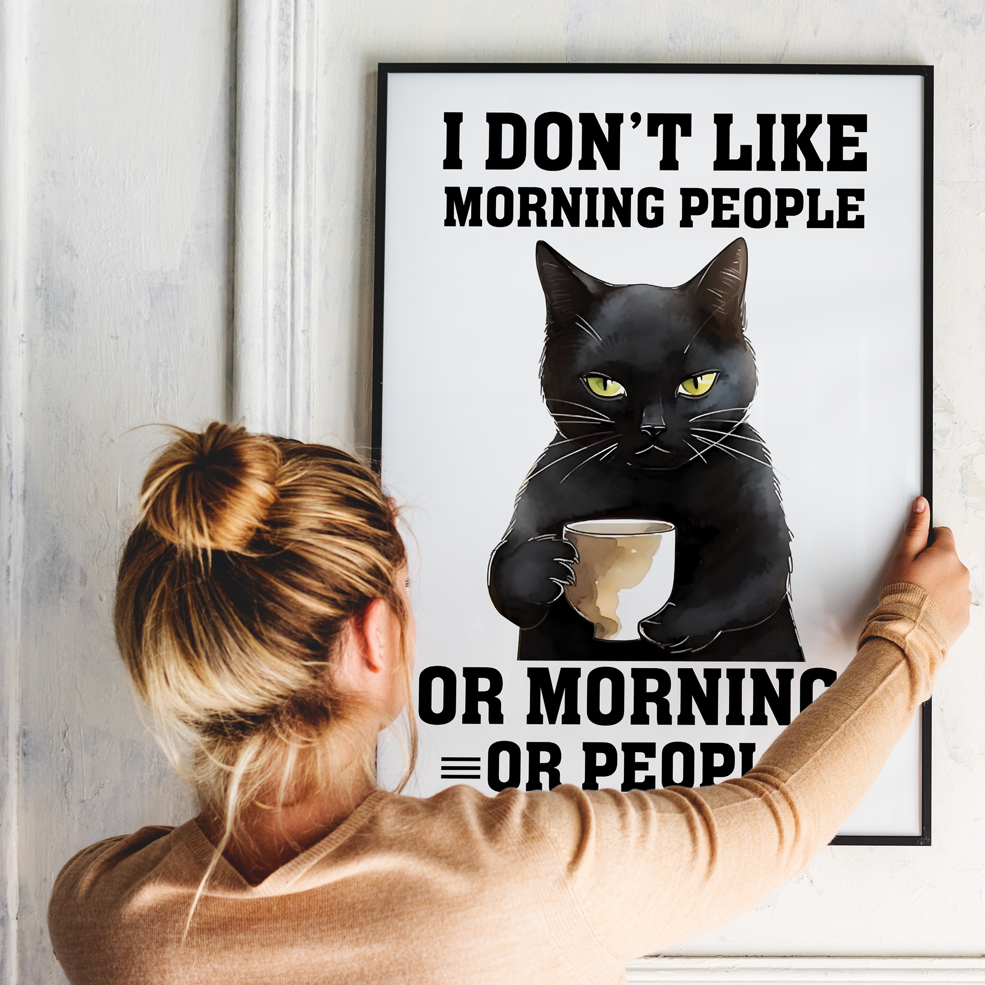 Sjov citat - plakat 17 - Just Karikatur