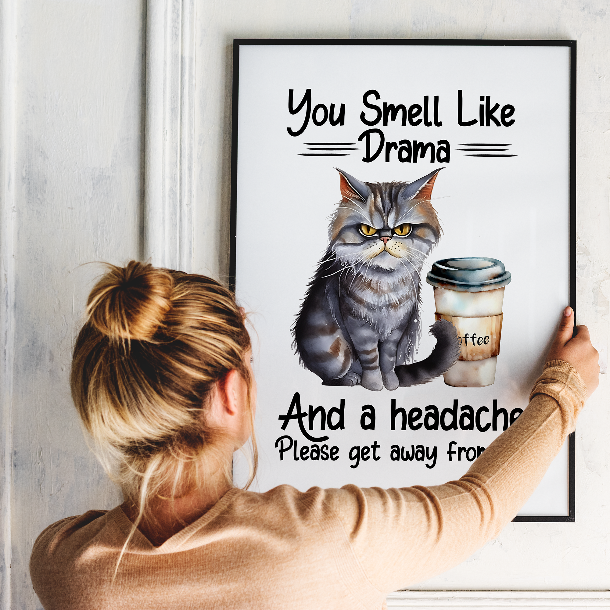 Sjov citat - plakat 6 - Just Karikatur