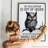 Sjov citat - plakat 8 - Just Karikatur