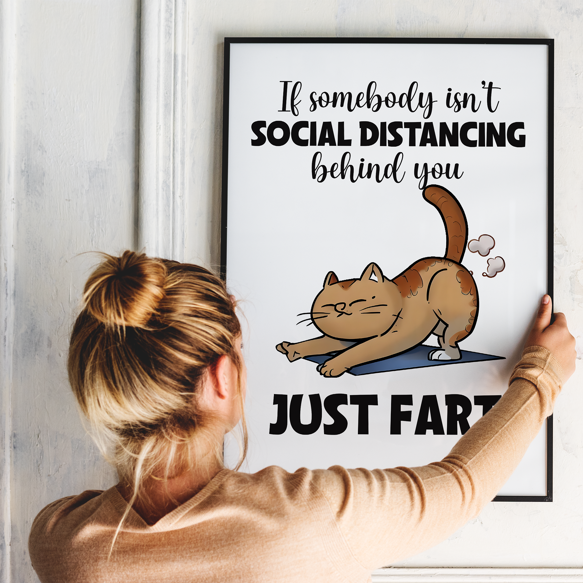 Sjov citat - plakat 10 - Just Karikatur