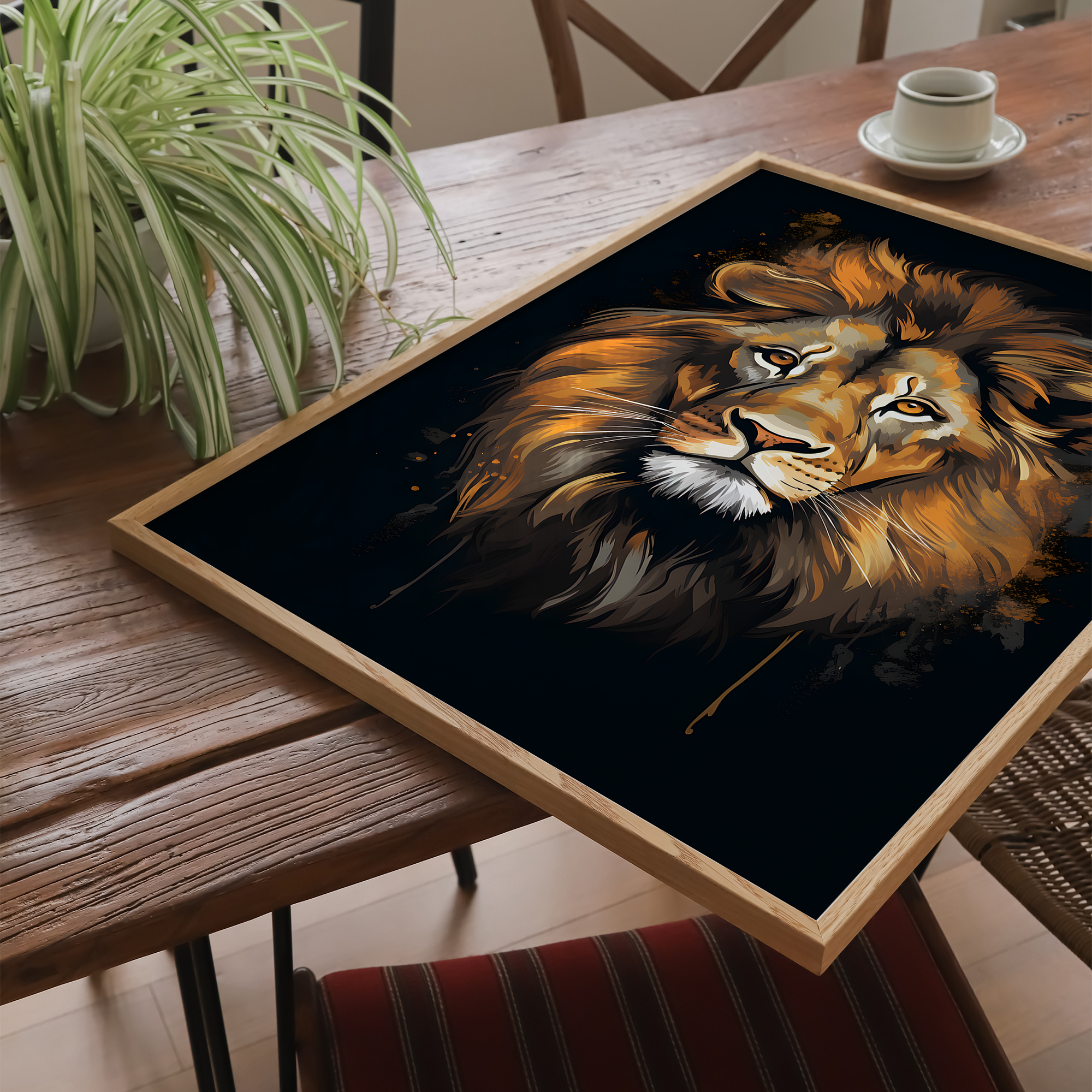 Løve - plakat 16 - Just Karikatur