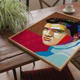 Pop Art Plakat - Elvis Presley - Just Karikatur