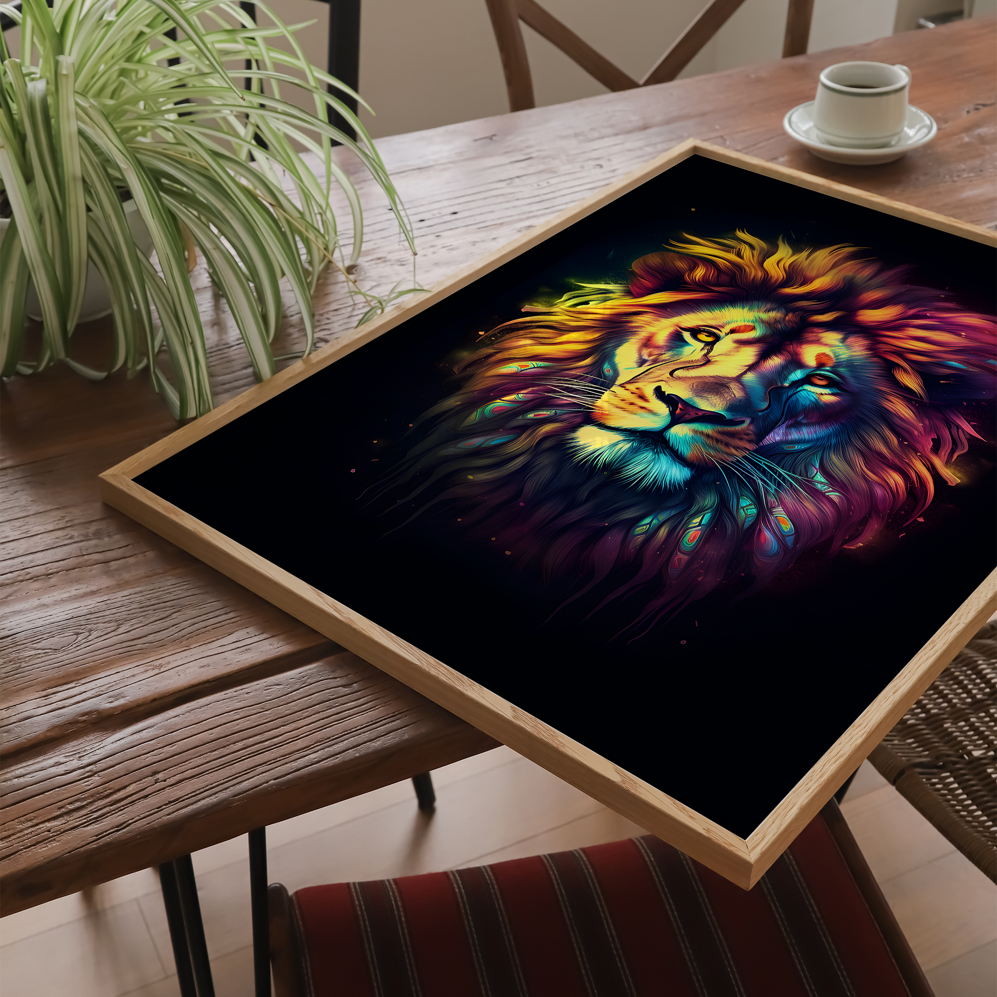 Løve - plakat 24 - Just Karikatur