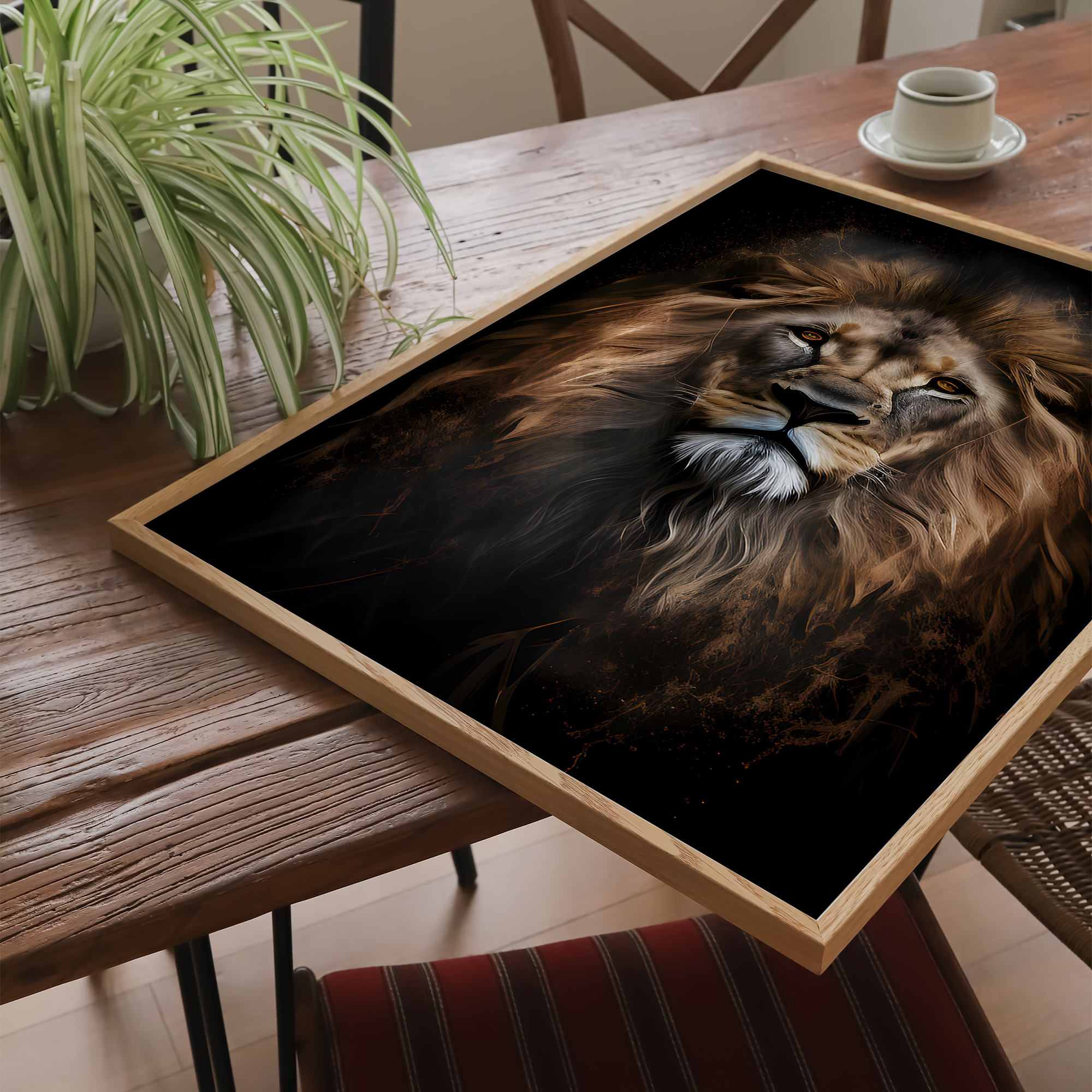 Løve - plakat 7 - Just Karikatur