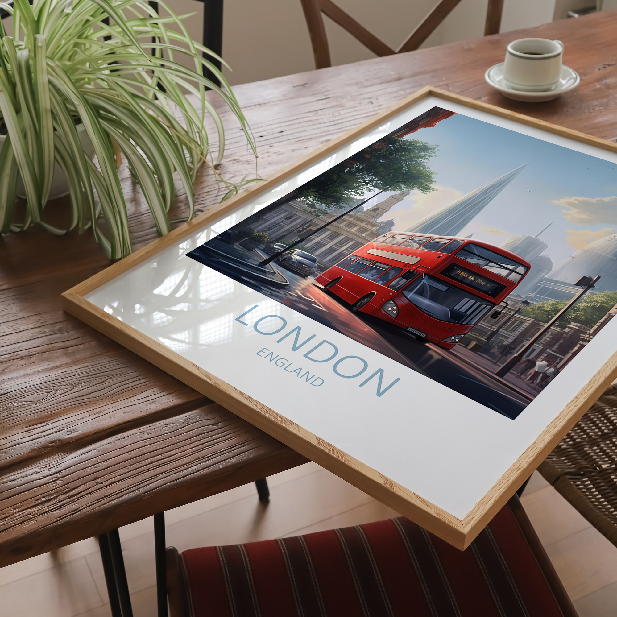 London i England - plakat 3 - Just Karikatur