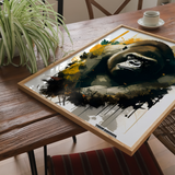 Gorilla - plakat 4 - Just Karikatur