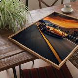 Porsche 911 - plakat 3 - Just Karikatur