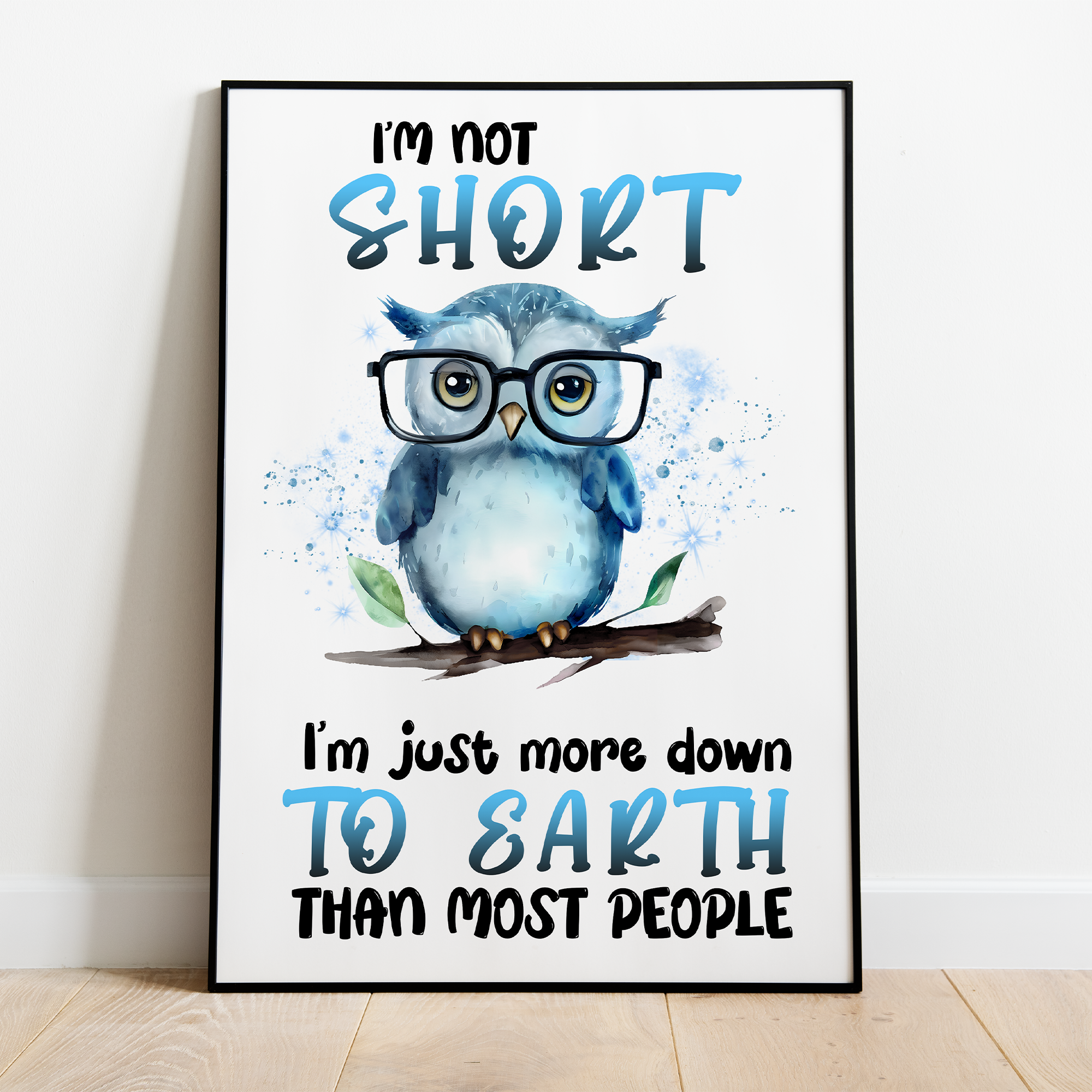 Sjov citat - plakat 1 - Just Karikatur