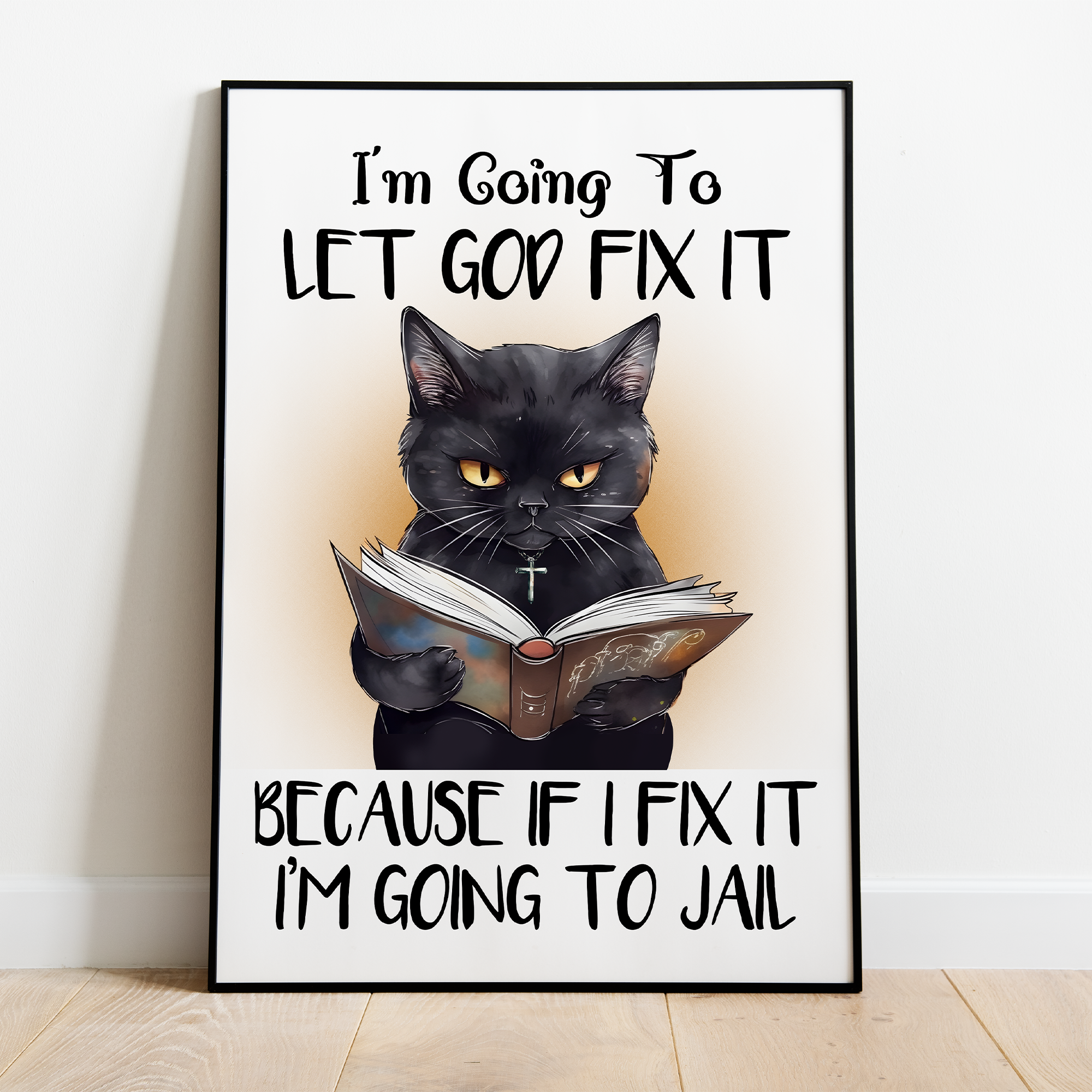 Sjov citat - plakat 3 - Just Karikatur