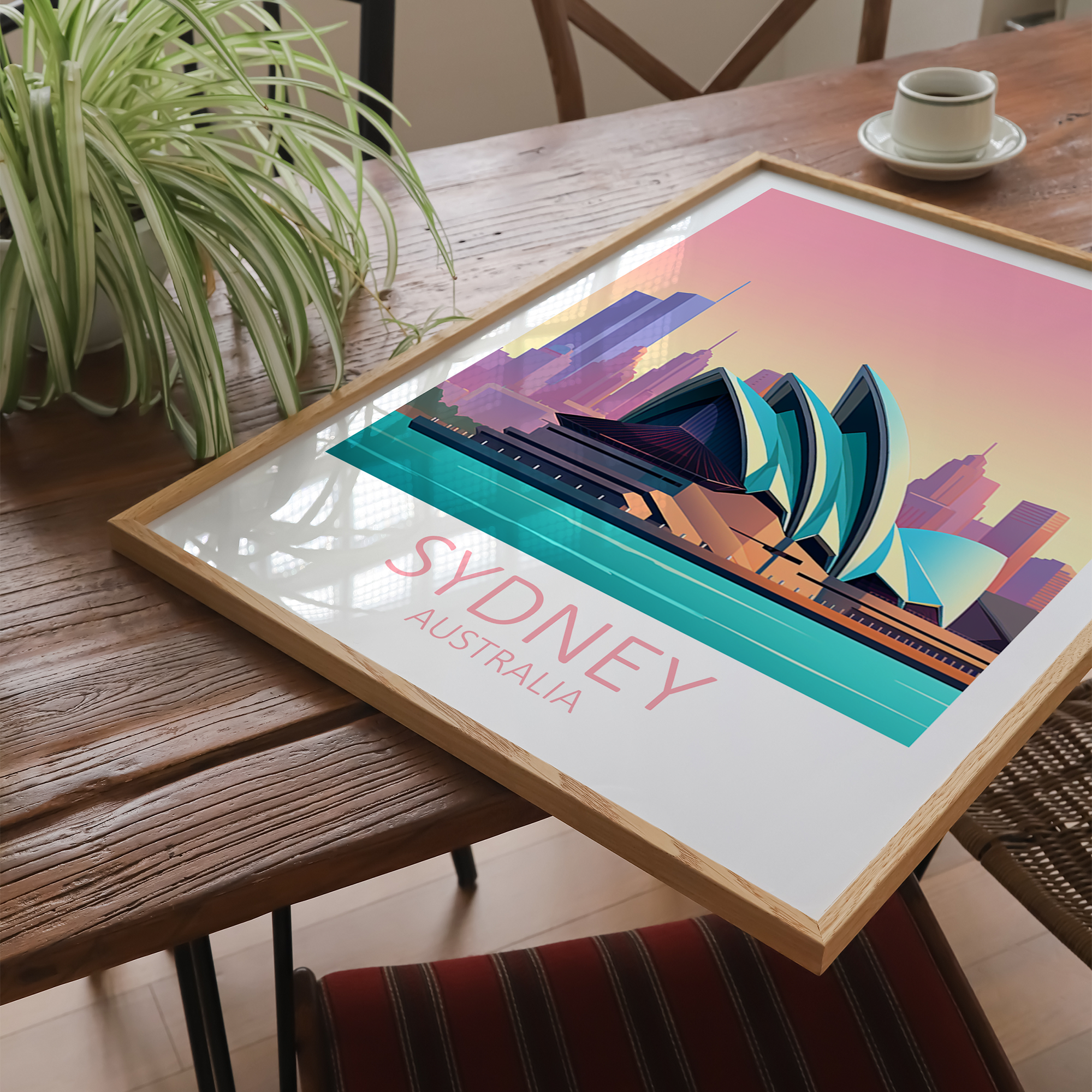 Sydney Opera House - plakat - Just Karikatur