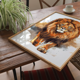 Løve - plakat 18 - Just Karikatur