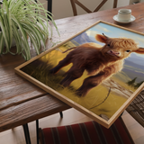 Highland Cattle - plakat 3 - Just Karikatur