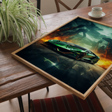 Futuristisk Lamborghini - plakat 8 - Just Karikatur