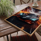 Futuristisk Lamborghini - plakat 11 - Just Karikatur