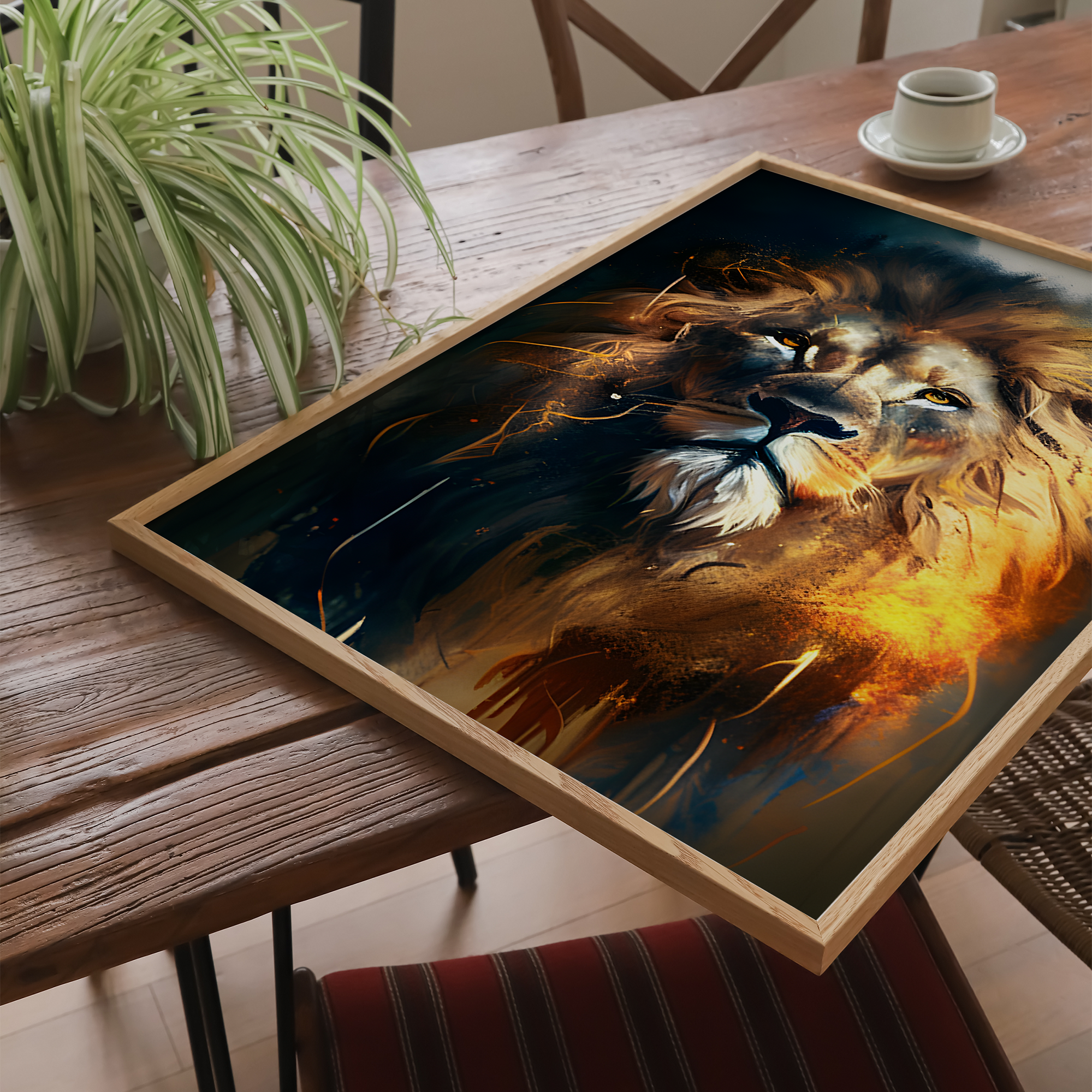 Løve - plakat 23 - Just Karikatur