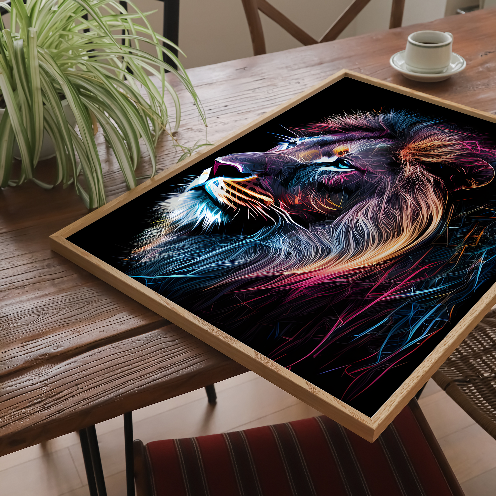 Løve - plakat 4 - Just Karikatur