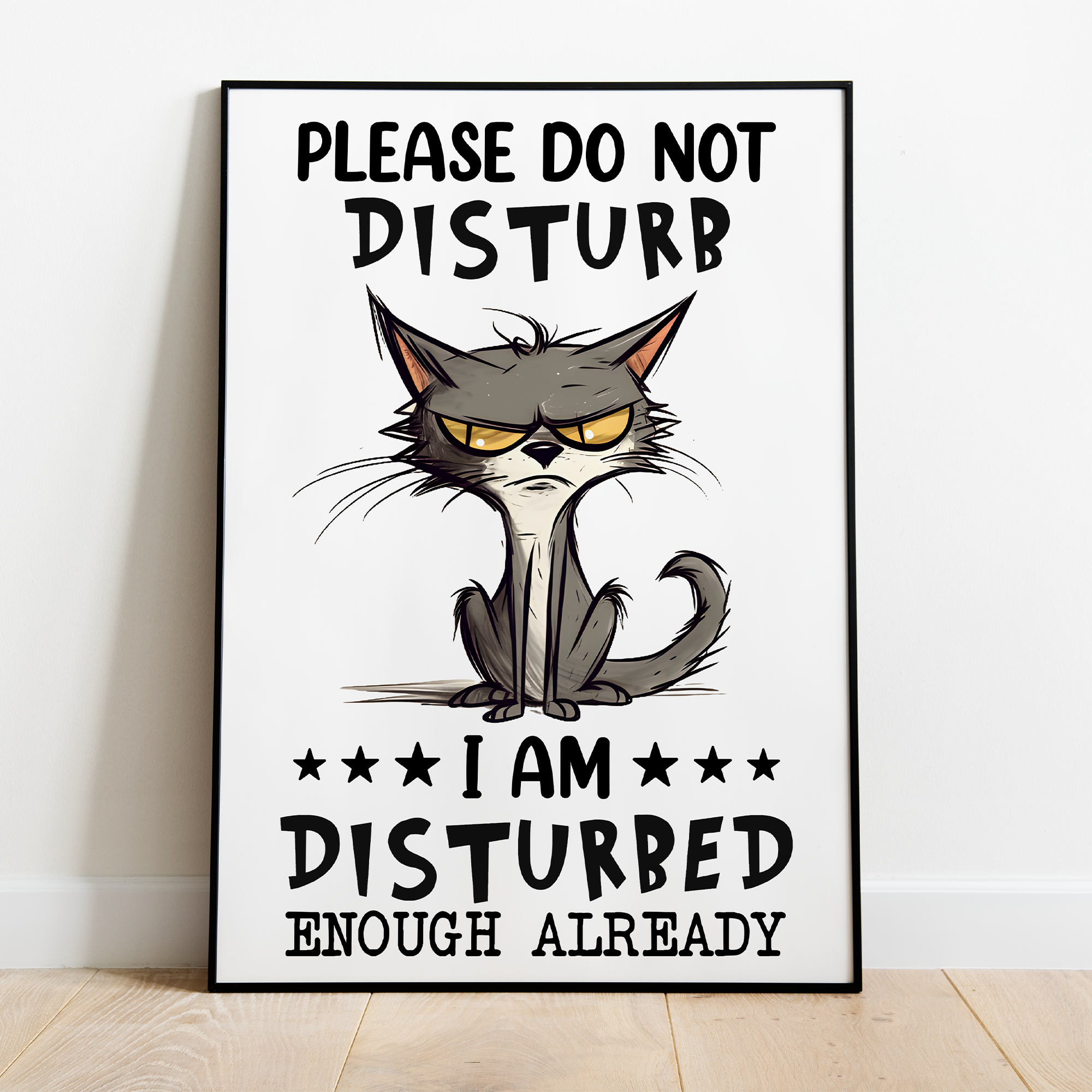 Sjov citat - plakat 9 - Just Karikatur