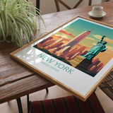 New York - plakat 1 - Just Karikatur