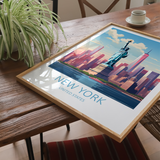 New York - plakat 2 - Just Karikatur