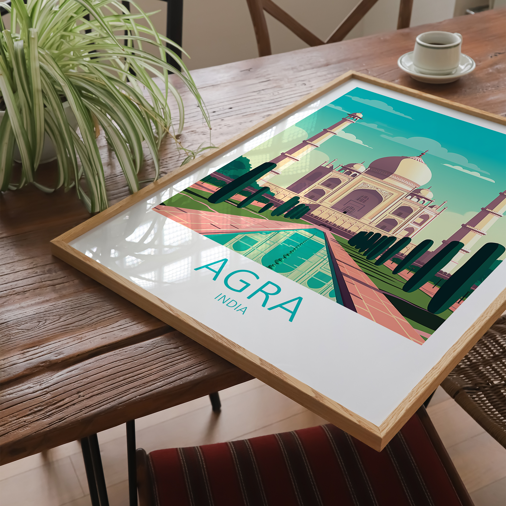 Taj Mahal - plakat - Just Karikatur