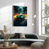 Futuristisk Lamborghini - plakat 13 - Just Karikatur