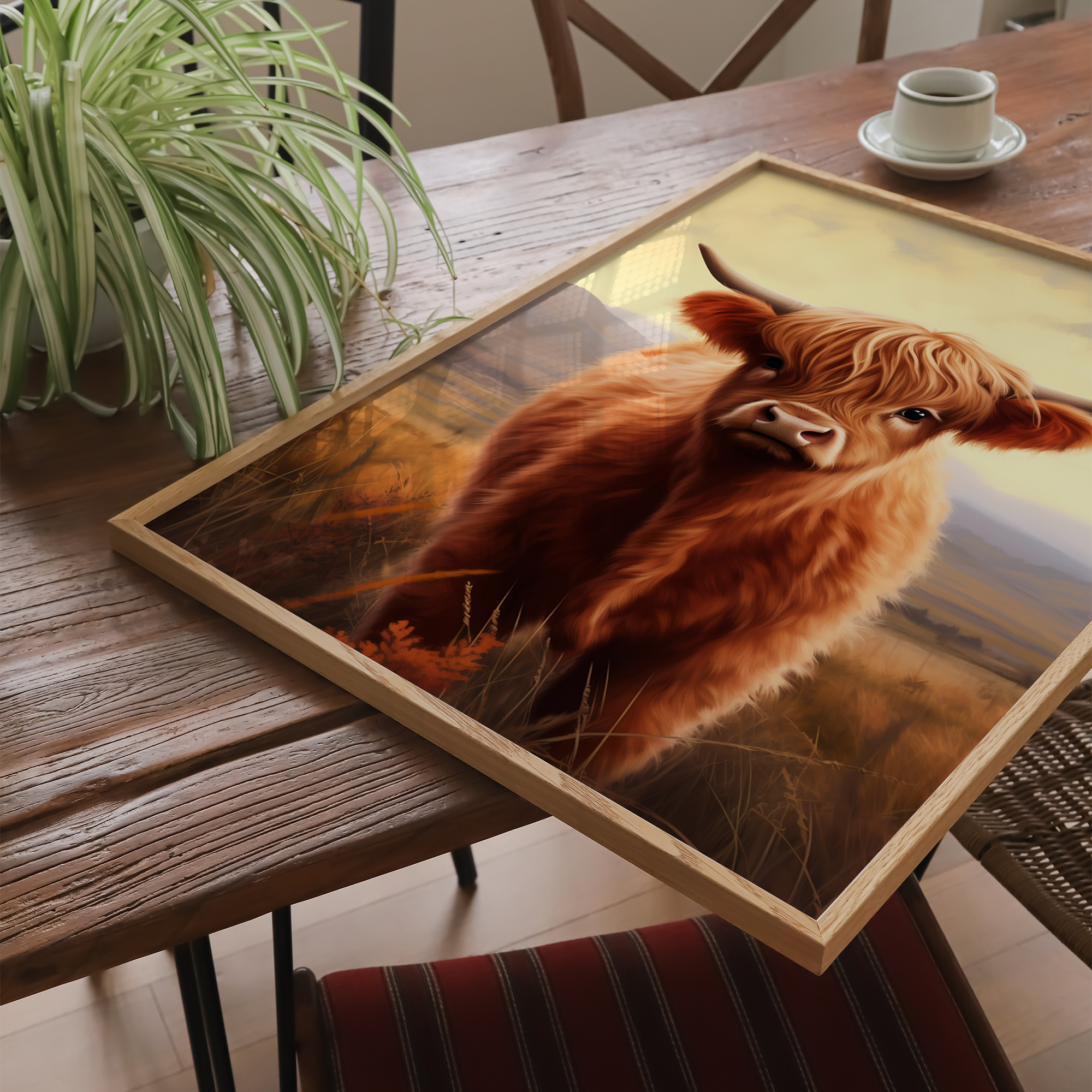 Highland Cattle - plakat 1 - Just Karikatur
