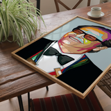 Pop Art Plakat - Jack Nicholson - Just Karikatur