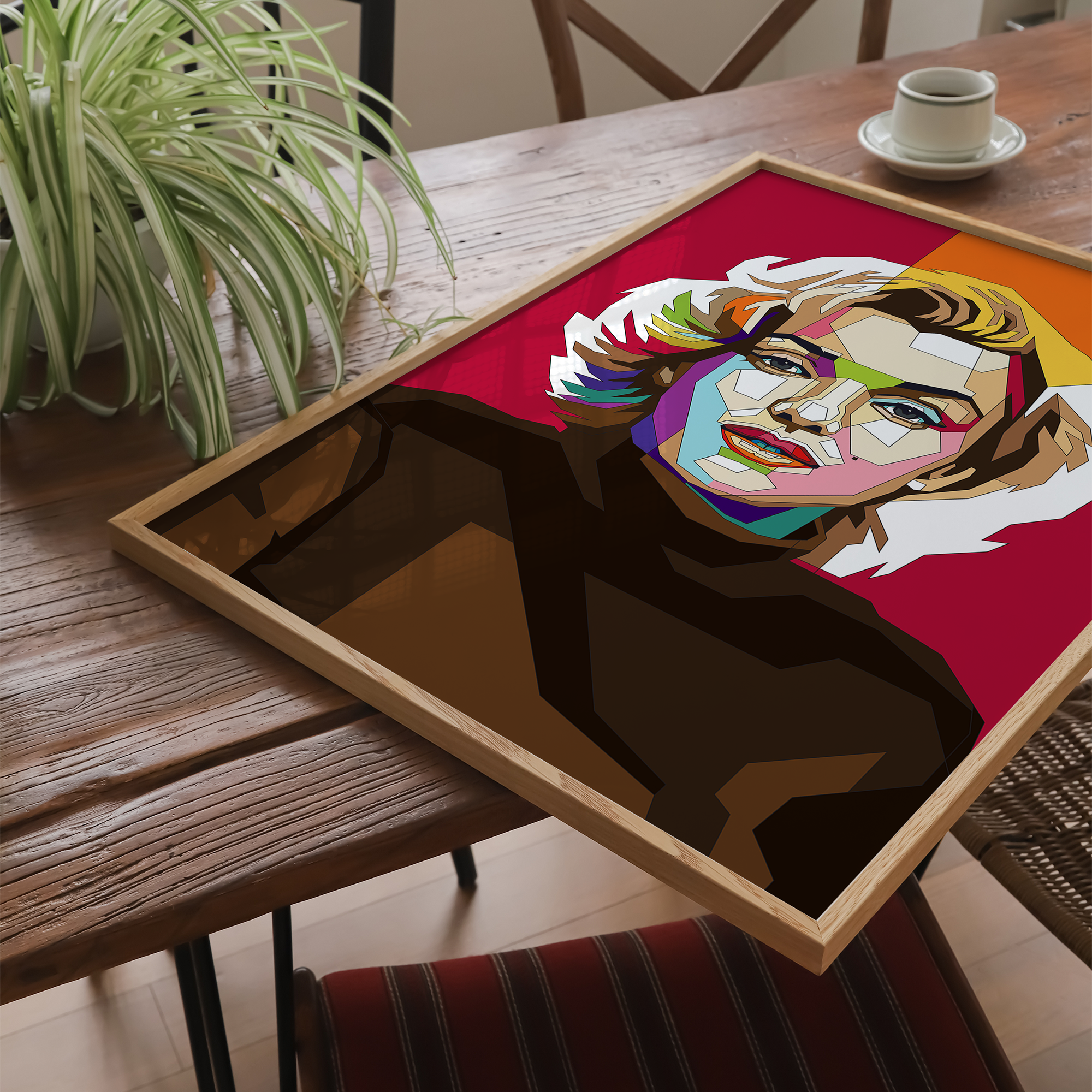 Pop Art Plakat - Marilyn Monroe - Just Karikatur