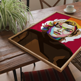 Pop Art Plakat - Marilyn Monroe - Just Karikatur