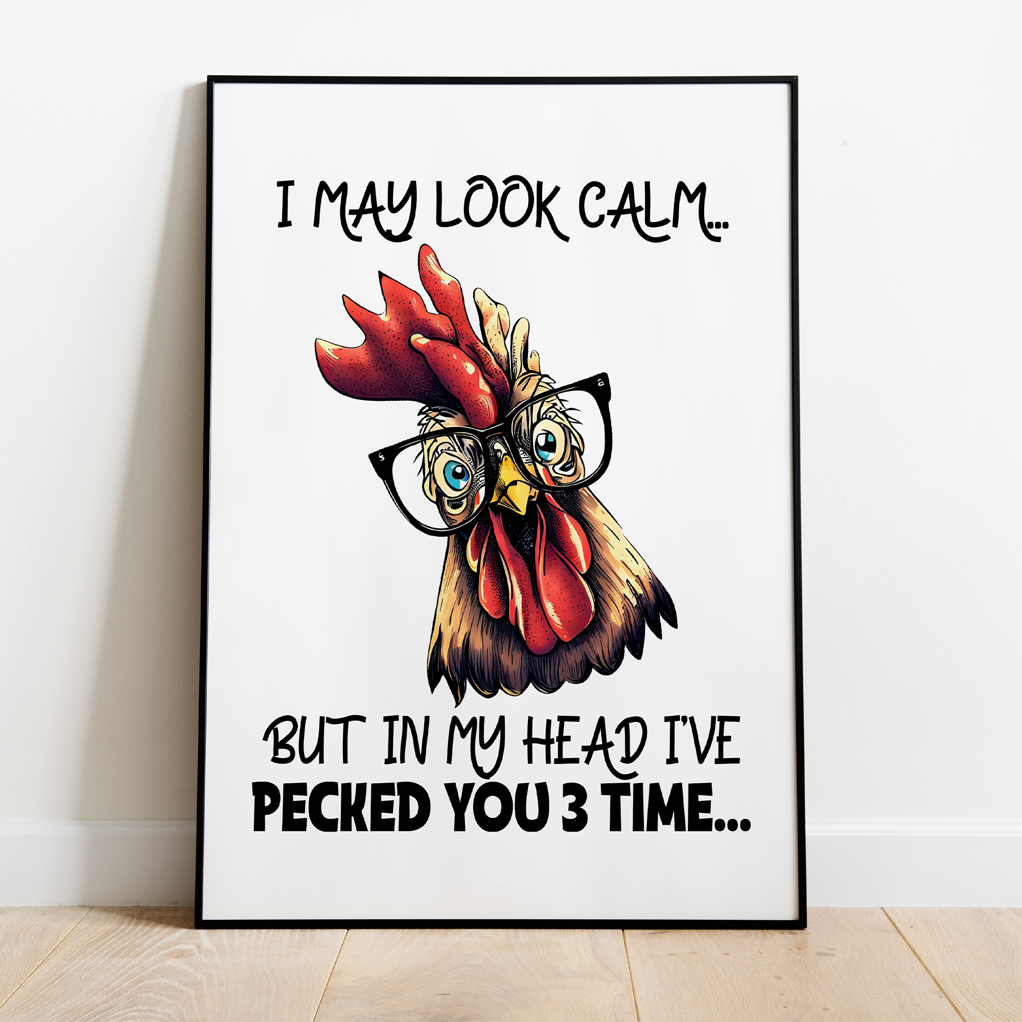 Sjov citat - plakat 20 - Just Karikatur