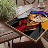 Pop Art Plakat - Kim Larsen - Just Karikatur