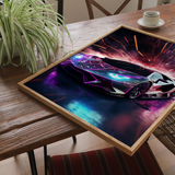 Futuristisk Lamborghini - plakat 12 - Just Karikatur