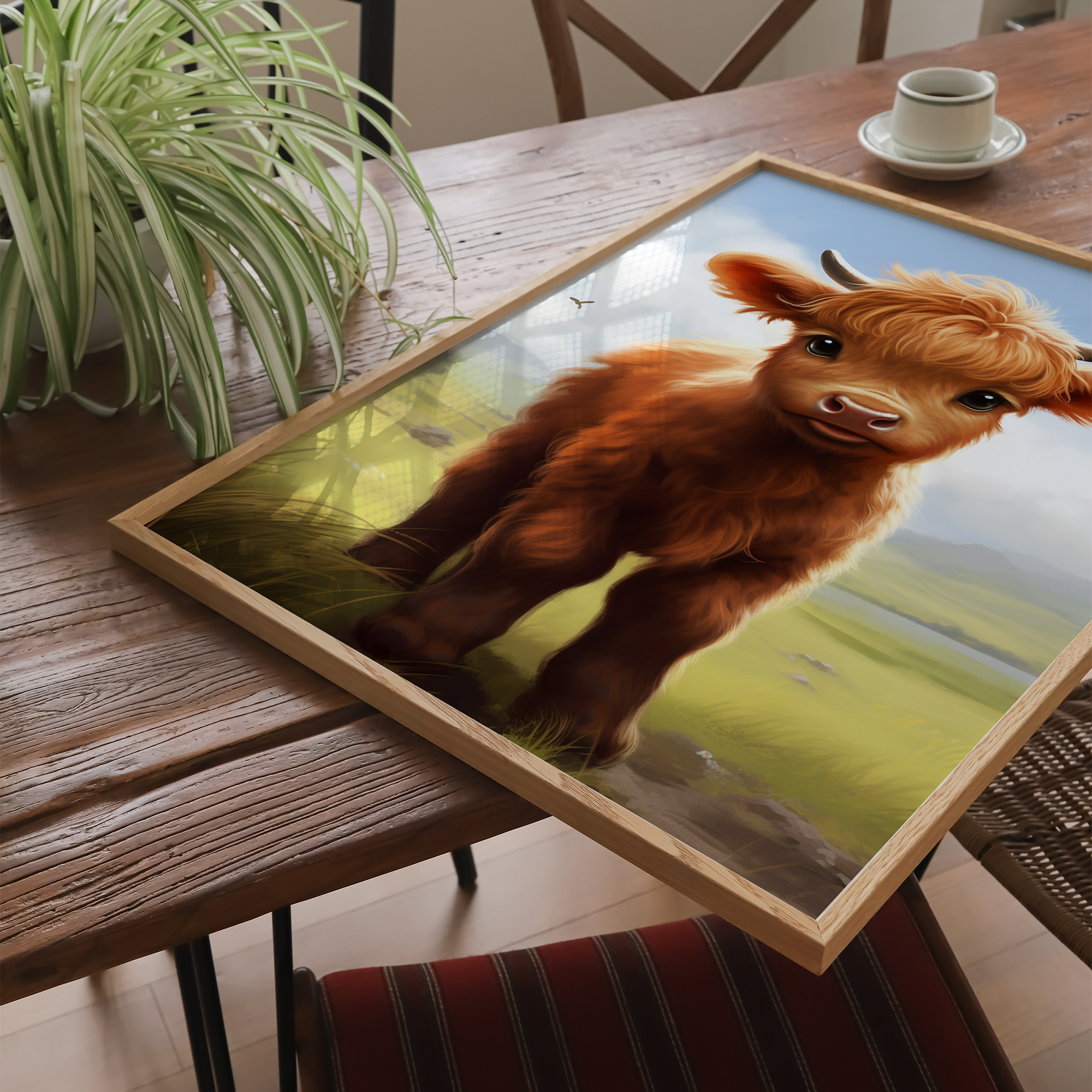 Highland Cattle - plakat 2 - Just Karikatur