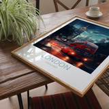 London i England - plakat 2 - Just Karikatur