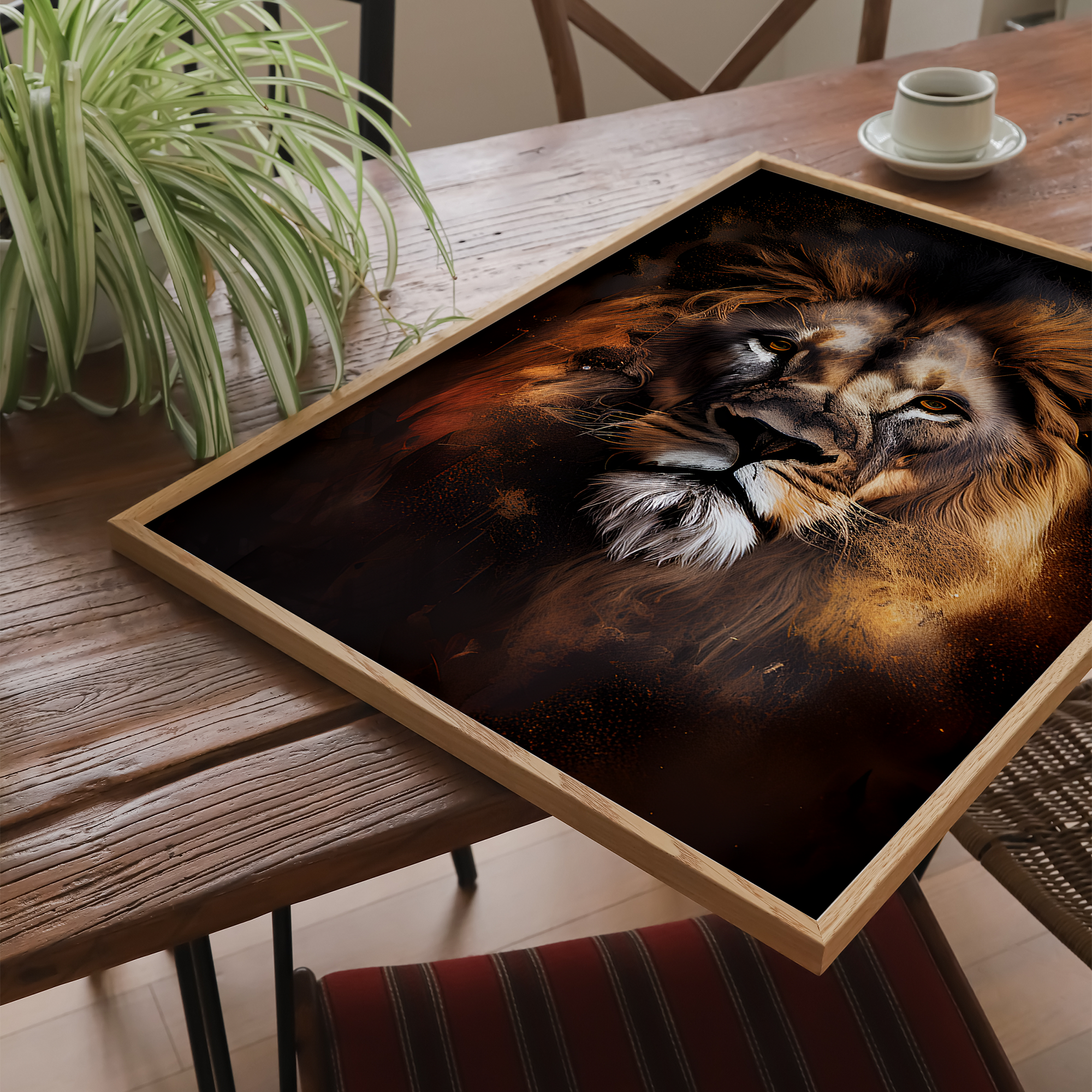 Løve - plakat 9 - Just Karikatur