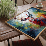 Kronhjort - plakat 1 - Just Karikatur