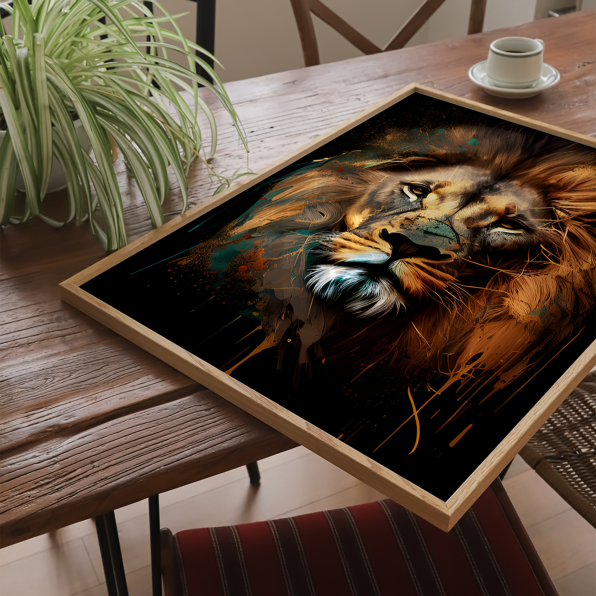 Løve - plakat 10 - Just Karikatur