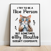 Sjov citat - plakat 2 - Just Karikatur