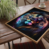 Løve - plakat 5 - Just Karikatur