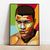 Pop Art Plakat - Muhammad Ali - Just Karikatur