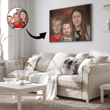 Maleri - efter dine fotos - Just Karikatur